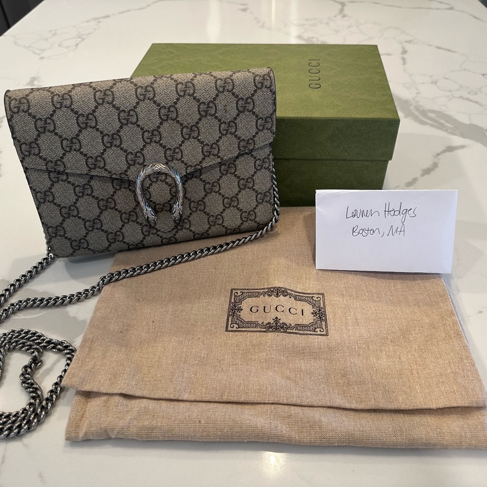 Dionysus GG Supreme Chain Wallet